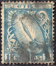 timbre Irlande 1940 1  Shilling irlandais