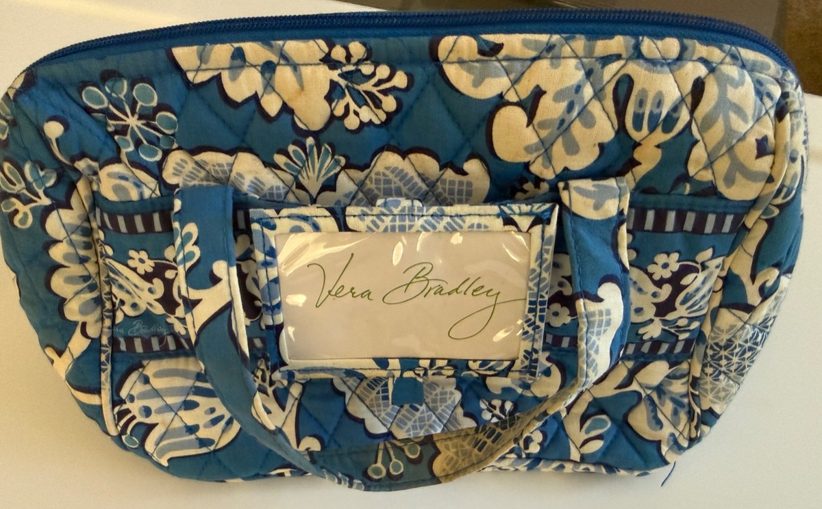 Vera Bradley Blue Lagoon Lunch Tote | eBay