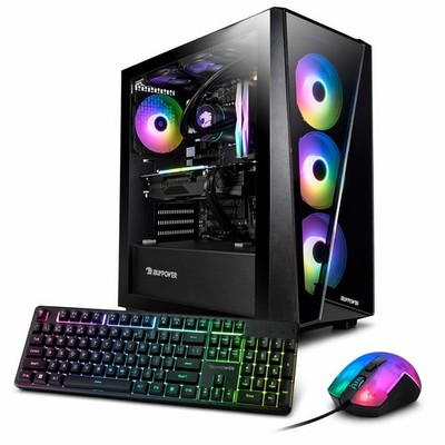 Custom Build ARGB Gaming Desktop Computer i7 PC 64GB RAM 1TB SSD NVIDIA GTX W11