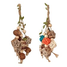 Grinding Toys Guinea Pig Toys Biting Tear Toys Cord Bird Chewing Toys for