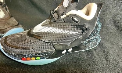 Nike Adapt BB 2.0 Alternate Nike Mag BQ5397-002 Black Aqua Men's Sneakers