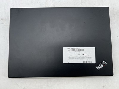 Lenovo ThinkPad T490s, i5-8265U CPU, @ 1.60GHz, 8GB RAM-No HDD/OS/Charger