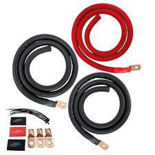 10 Gauge Big 3 Upgrade Kit Cca Power Ground Wire Red Blue Green Shca