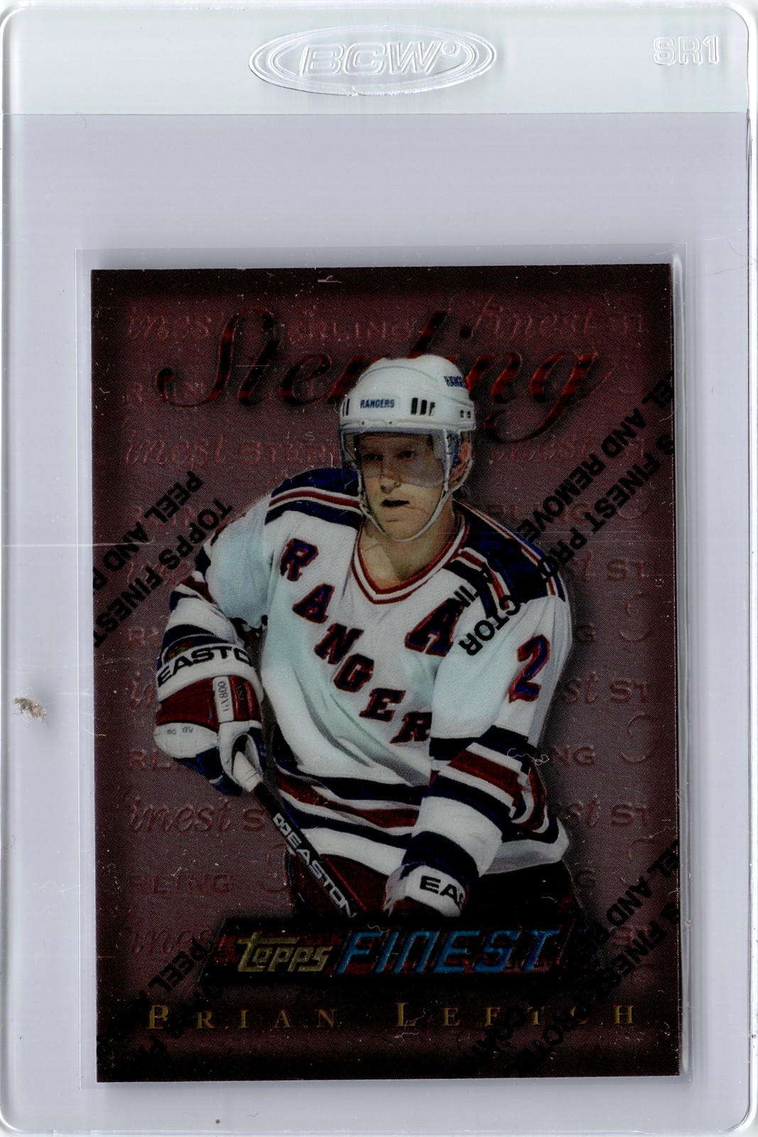 1995-96 Finest #115 Brian Leetch