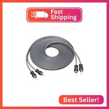 RECOIL RCI220 100 Oxygen Free Copper 20ft 2-Channel RCA Audio Cable, Twisted Pa