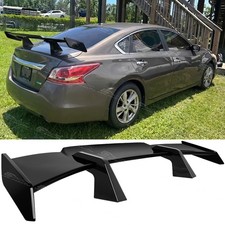 For Nissan Altima Sedan Glossy Black Rear Trunk 59" Pro Sytle GT Spoiler Wing