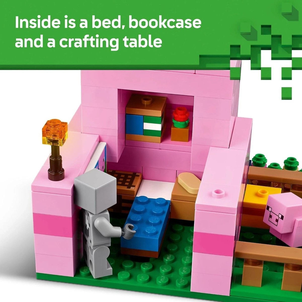 LEGO Minecraft: The Pig House (21170) for sale online | eBay