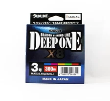 Sunline P.E Line X8 Deep One HG 300M P.E 3 52lb Multi (8361)