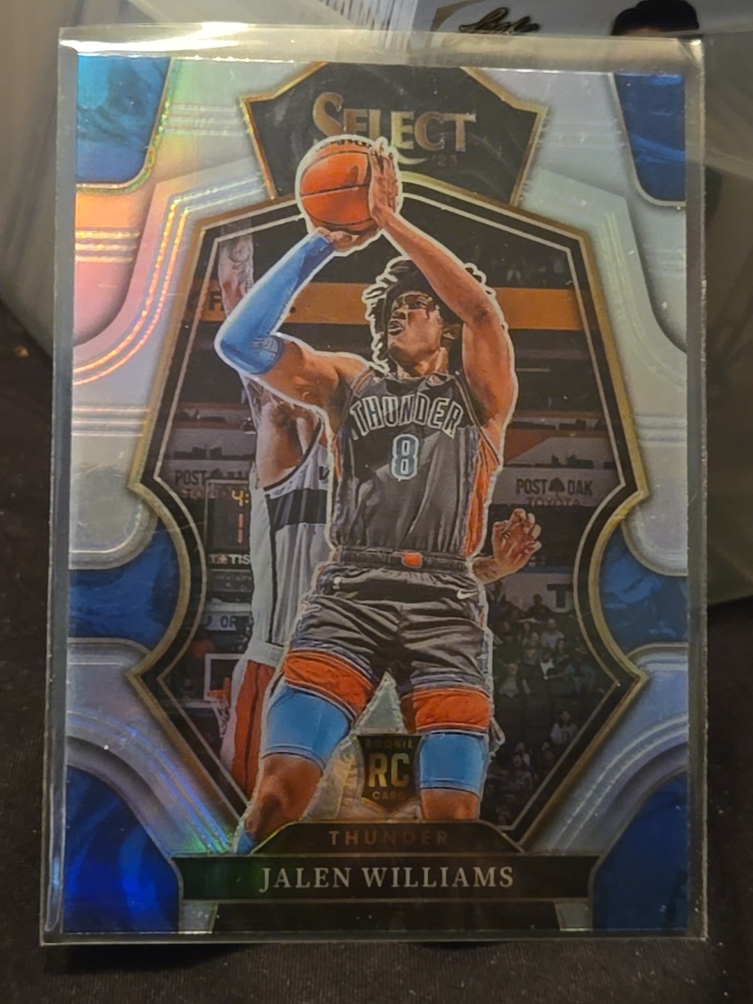2022-23 Panini SELECT PREMIER Level JALEN WILLIAMS RC #167 SILVER Prizm THUNDER!