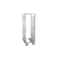 Cres Cor 2071811D 11 Pan End Load Aluminum Roll-In Refrigerator Rack w/ Bumpe...