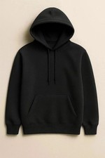 Image of plain adults kids hoodie hooded sweatshirt mens womens boys girls