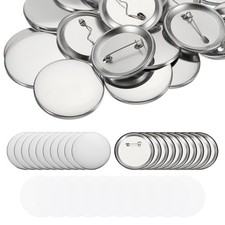 200X 3 inch Metal Button Parts Supplies for Button Maker Machine