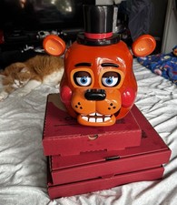 Five Nights At Freddys FNAF 2 Freddy Mask Head Light Up Popcorn Bucket AMC