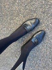 Chanel black shoes 39