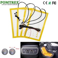 4pads Alloy Wire Car Heated Seat Heater Kit W Switch Level 3 Universal Us Stock