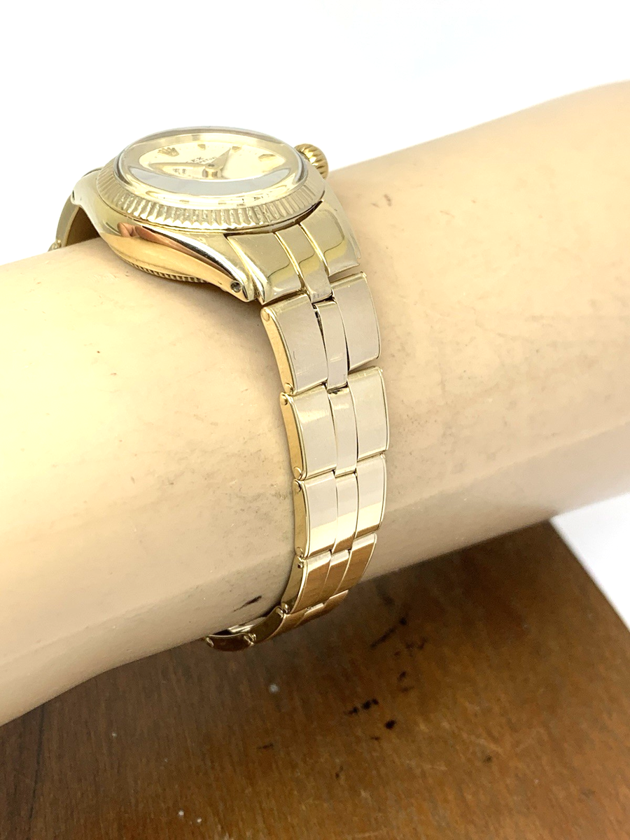 Rolex Women\'s Watch 6509 Vintage 1950\'s Cocktail 14k Gold Swiss Automatic 24mm Rolex Women main image 3