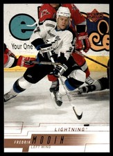 2000-01 Upper Deck Fredrik Modin Tampa Bay Lightning #160
