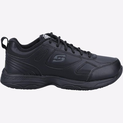 Skechers Dighton Bricelyn MEMORY FOAM Damen-Sicherheitsschuhe Arbeitskleidung schwarz