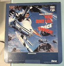 RCA SelectaVision CED James Bond 007 You Only Live Twice Sean Connery PG