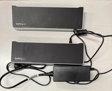 2 StarTech DK30CH2DPPD Laptop USB-C 4K , 1 W/ Power Supply 1 W/out