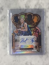 2023-24 Panini Crown Royale - Rookie Crown Autographs Hunter Tyson #RC-TYS /99