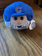CUTE TY BEANIE BALLZ CHICAGO CUBS PLUSH TOY WITH FREE SHIPPING