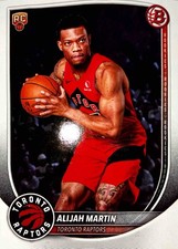#40 Alijah Martin 2025-26 Bowman Toronto Raptors RC Rookie Card