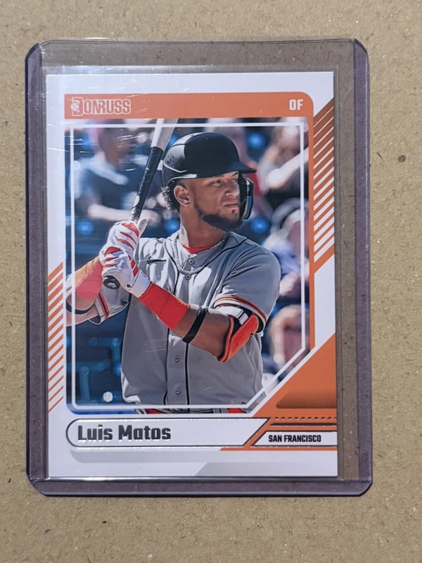 2024 Panini Donruss Baseball San Francisco Giants - Luis Matos #77