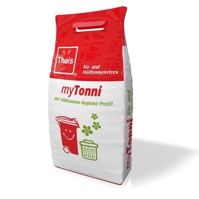 myTonni Biotonnenpulver gegen Maden Mülltonnenstreu Zitronella 10 L  Mülleimer &