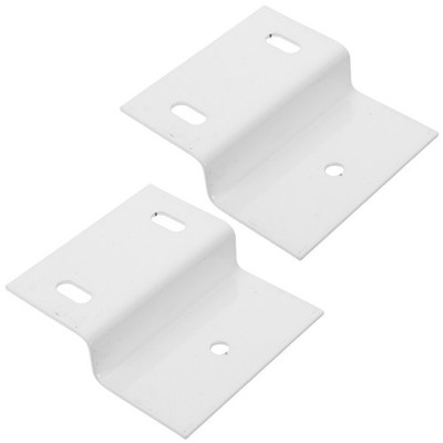 2 Pcs Eckcode Für Badezimmerschränke Eckverstrebungsclip Schrankstützstrebe