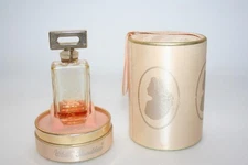 VTG 1960s Corded  Evyan WHITE SHOULDERS Perfume w presentation box