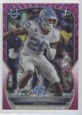 2022 Bowman U Chrome Fuchsia Mini-Diamond Refractor 150/150 Tony Grimes #75 0c2
