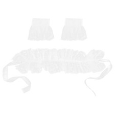 Detachable Clown Costume Accessories Halloween Choker Neck Collar