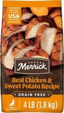 Merrick Grain Free Dry Adult Dog Food, With Real Chicken And Sweet Potato
