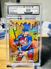 2023-24 Fleer Ultra Cale Makar Buzzin’ #13 GMG Graded 10 Gem Mint 💎 Avs 