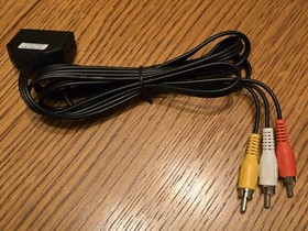 Atari Jaguar Console With 2 Games Cybermorph Theme Park RCA Composite Lead