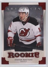 2013-14 Upper Deck Artifacts Rookies Ruby 72/299 Stefan Matteau #194 0f2