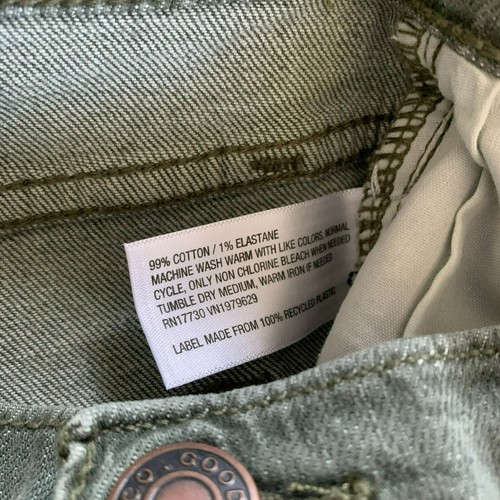 Goodfellow & Co Herren Total Flex Slim Jeans 34Wx34L Olivgrün Stretch Denim - Bild 6 von 14