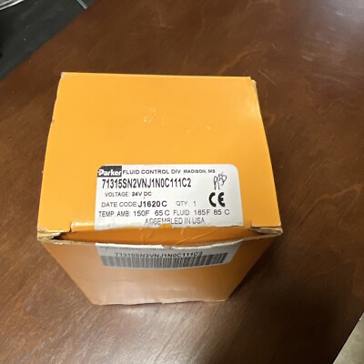 Parker Valve Solenoid 71315SN2VNJ1N0C111C2 24VDC