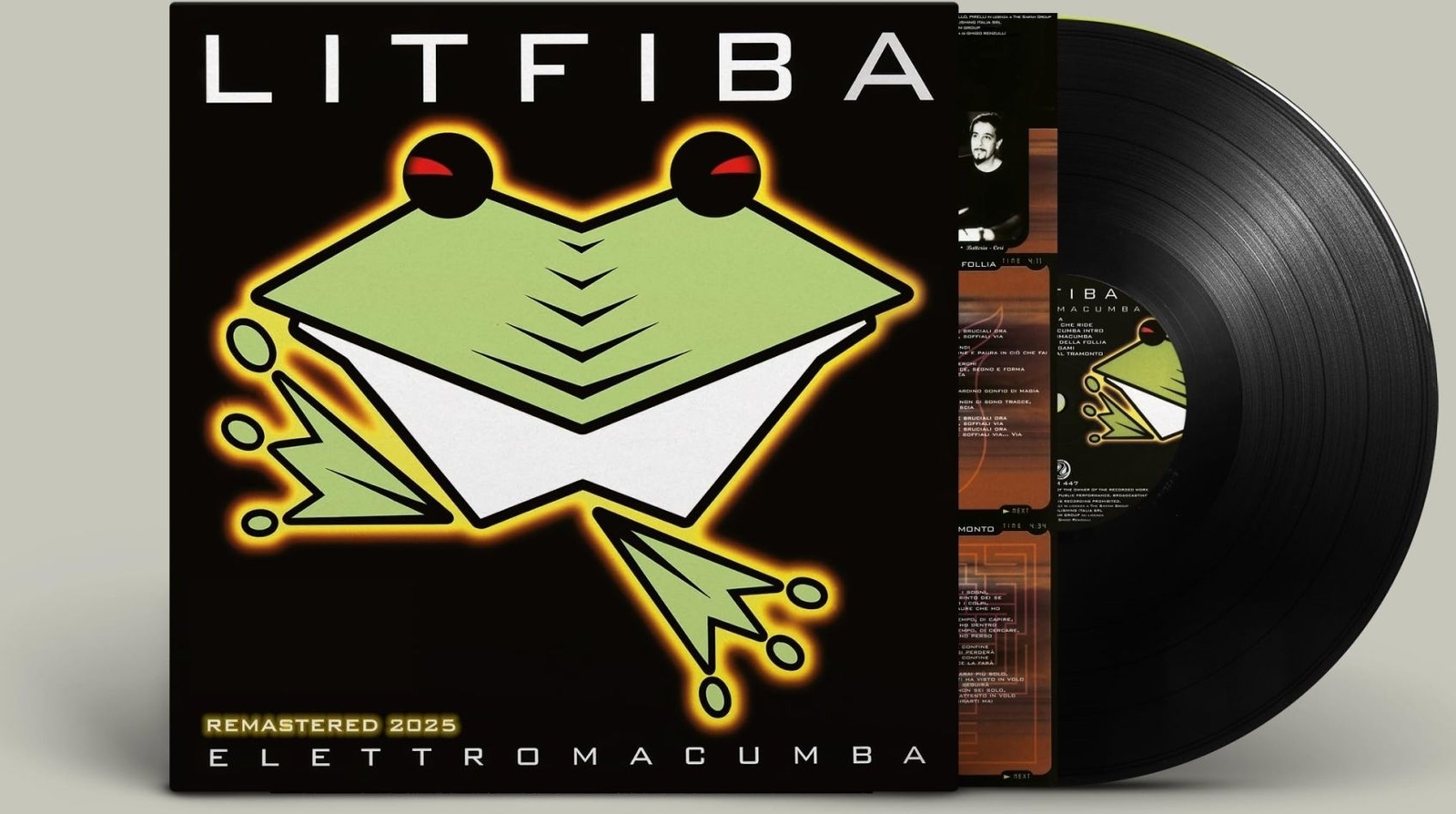Vinile Nuovo - Litfiba - Elettromacumba (Black Vinyl)  - Saifam