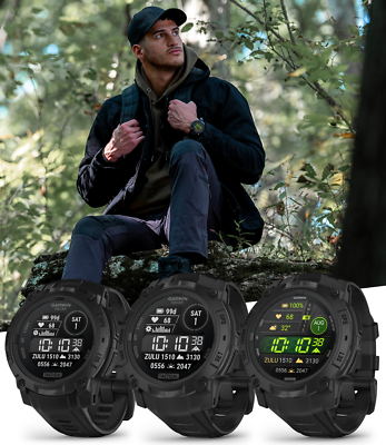 Garmin Instinct 3 Tactical Solar / AMOLED 45-50 mm PS Rugged