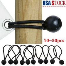 6" Ball Bungees Bungie Cord Tarp Tie Down Tight Strap Canopy Elastic Wholesale