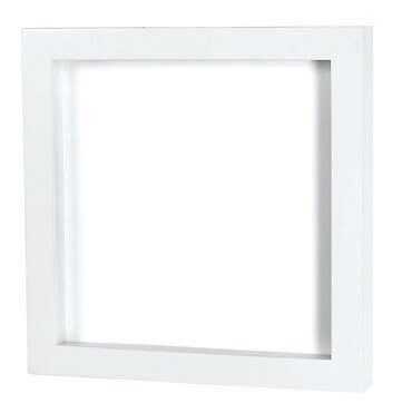 Doodlebug Fashion Furnishings Shadow Box 12''X12''-White