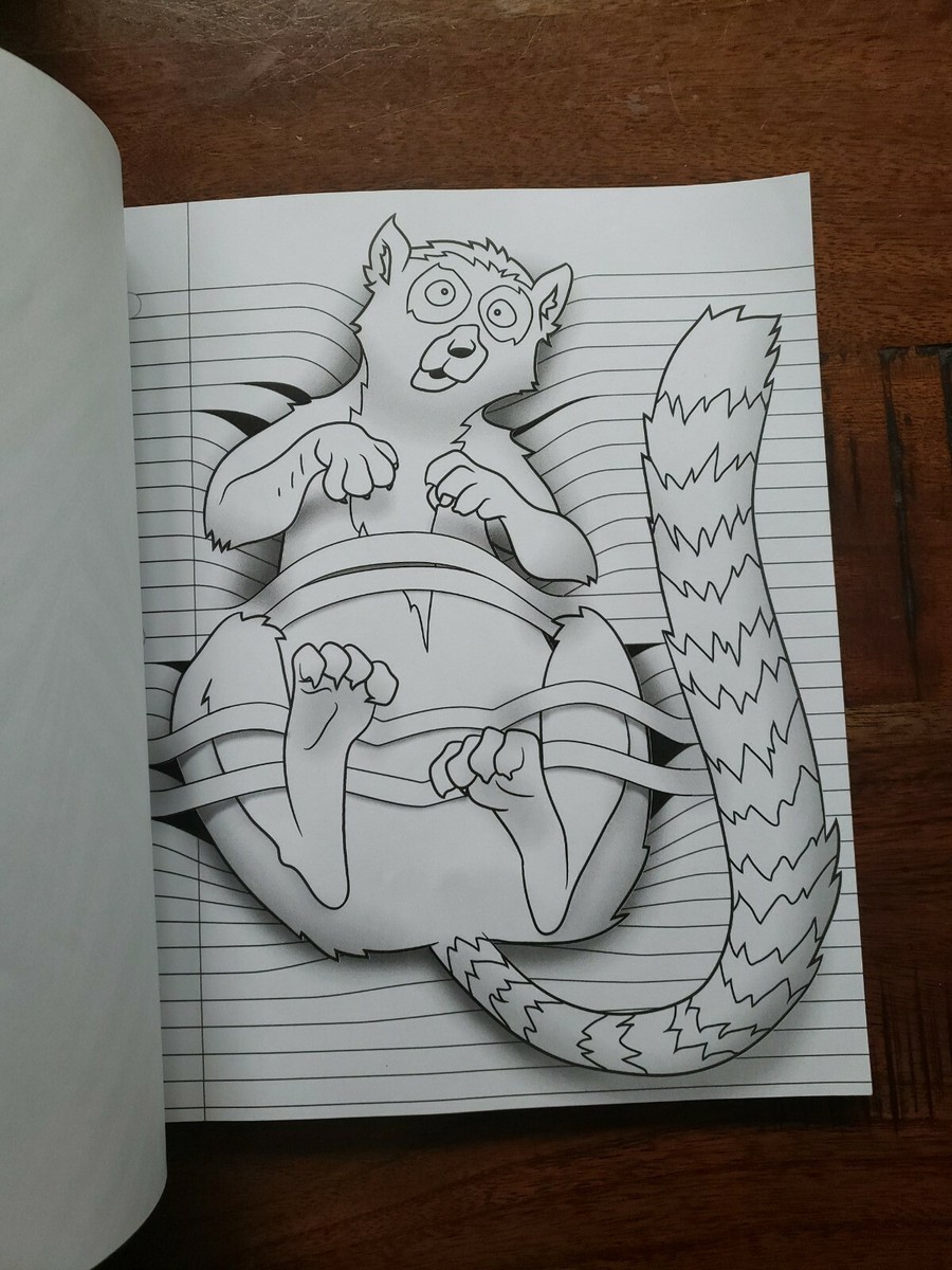 Crayola Art With Edge Optical Illusions Coloring Book 40