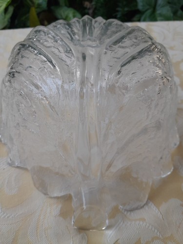Retro ORREFORS CRYSTAL Sweden 22.5cm Med Bowl SCANDINAVIAN EDEN Lars Hellsten VG - Picture 9 of 12