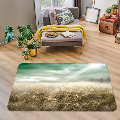 3D Weed Field ZHUA1684 Game Non Slip Rug Mat Photo Carpet Zoe