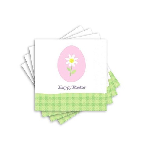 Amscan Easter Eggstravaganza Paper Beverage Napkins 30 Count - Picture 2 of 2
