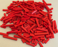 SHIPS FREE  LEGO RED HUGE BRICK LOT of 50 BRICKS 1X3 1X4 1X6 1X8 1x12 etc 3009