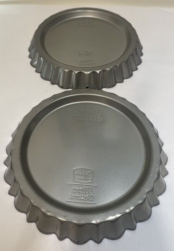 2 Vintage Ekco Bakers Secret Duncan Hines Tiara Dessert Pans Fluted Tart Quiche - Picture 8 of 8