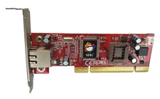 SIIG Low Profile GigaLAN PCI Card Gigabit Ethernet Network Adapter LP-GP1011